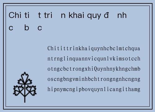 Chi tiết triển khai quy định cờ bạc