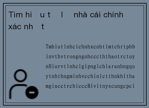 Tìm hiểu tỉ lệ nhà cái chính xác nhất