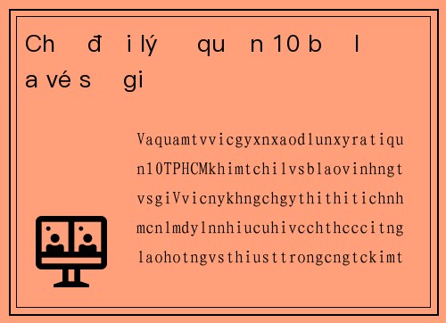 Chủ đại lý ở quận 10 bị lừa vé số giả